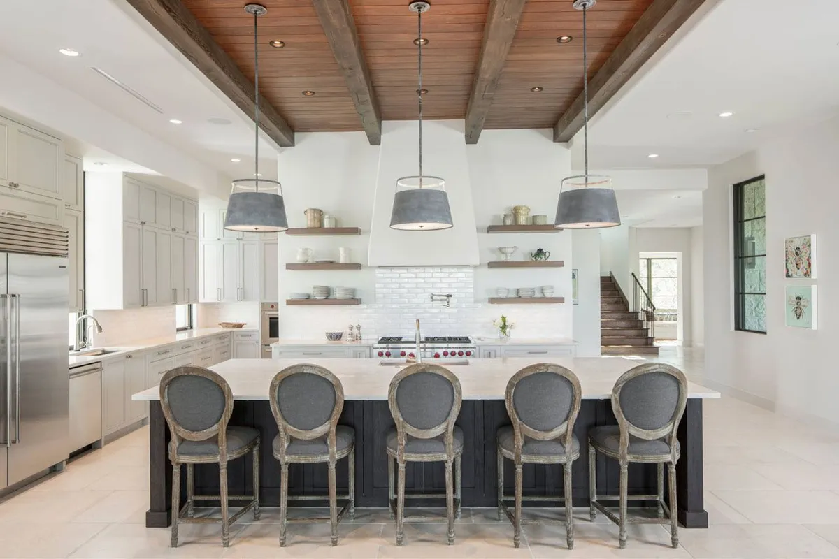 Size Up Ideas for Kitchen Islands with Seating